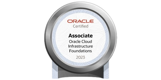 Oracle Cloud Infrastructure Foundations Associate
